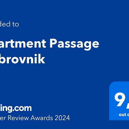 Apartment Passage Dubrovnik Exterior foto